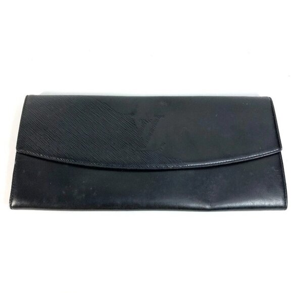 LOUIS VUITTON M63952 Opera line Mycenae Pouch with handle Clutch bag Black - Picture 1 of 16